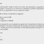 Terungkap Email Quotation To Client Terbaik